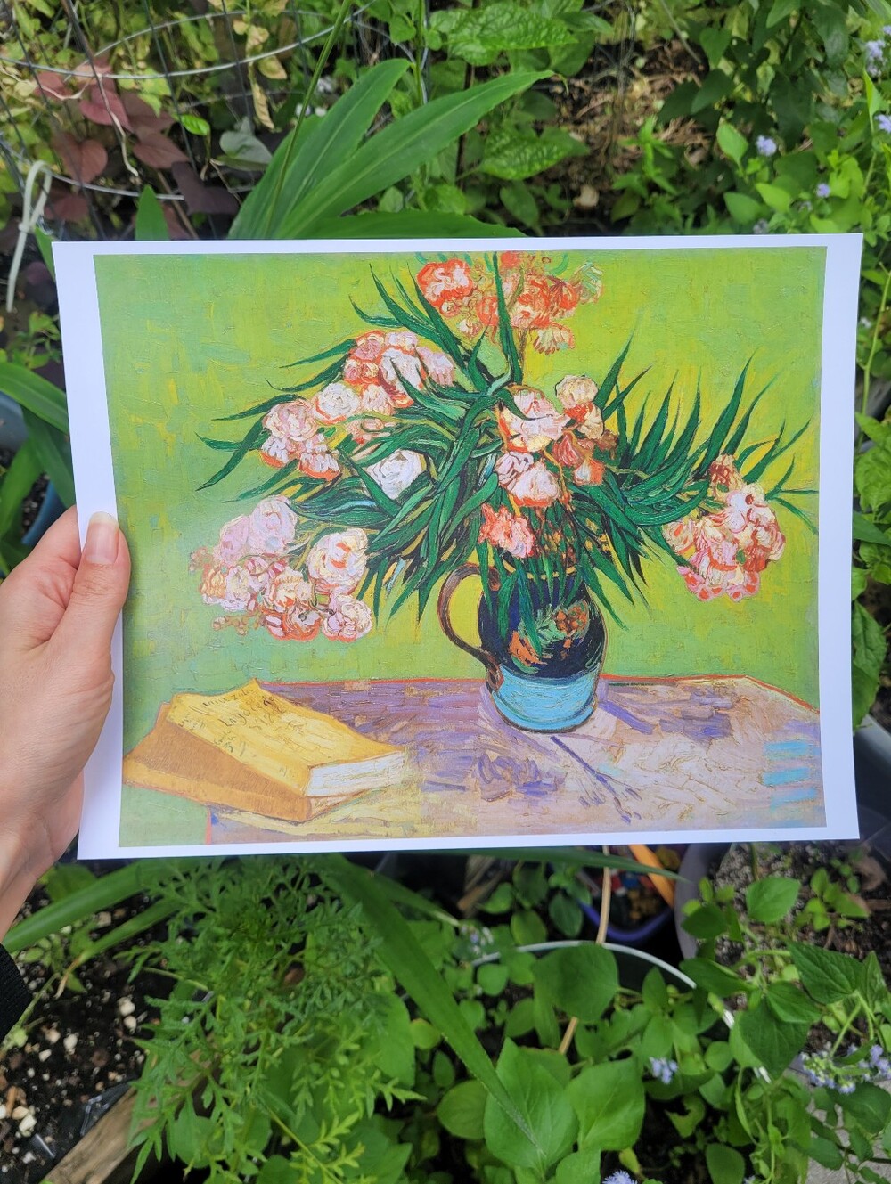 Oleanders (1888) by Vincent Van Gogh. Original Art Print